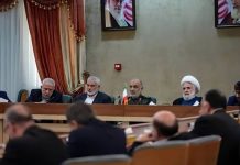 Une réunion à Mashhad avec les chefs de milices alliées régionales