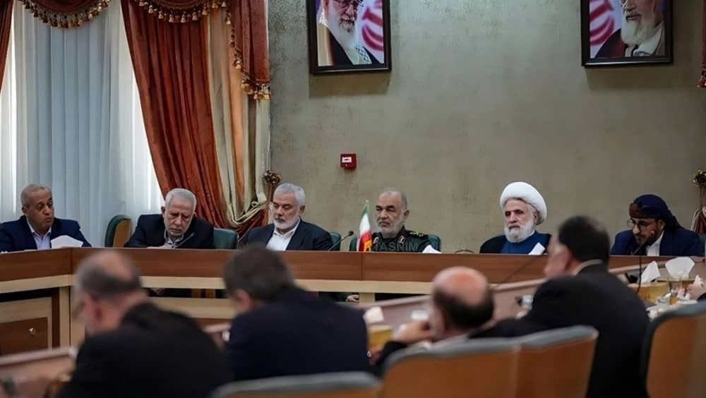 Une réunion à Mashhad avec les chefs de milices alliées régionales