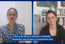 Le plaidoyer de la militante Milicia Javdan pour la liberté en Iran