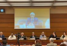 Conférence sur les violations des droits de l’homme et les exécutions en Iran au siège européen des Nations Unies