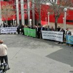 Manifestations en Iran de retraités et de travailleurs du pétrole le 7 avril 2025