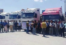 Iran : La grève des camionneurs entre dans son huitième jour et s’étend à 140 villes