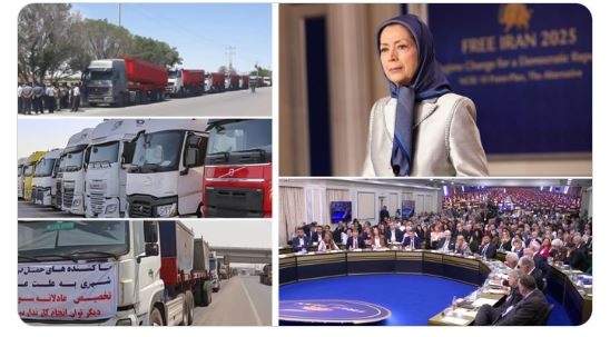 Onzième jour de grève des routiers dans 155 villes des 31 provinces d’Iran