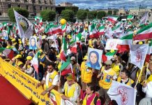 Rassemblement à Stockholm pour appeler à un changement démocratique en Iran par la résistance organisée