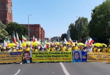 Des Iraniens se rassemblent à Berlin pour réclamer un Iran libre et démocratique