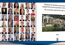 Une majorité de député au Parlement écossais soutient le combat du CNRI