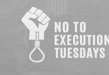 La campagne nationale des « mardis du NON aux exécutions » célèbre sa 84e semaine avec la participation de 51 prisons