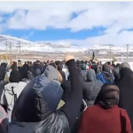 Deuxième jour de protestation et de grève à Semirom contre l’exécution de Mehran Bahramian