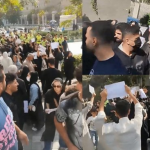Rassemblement des familles de condamnés à mort devant le Parlement du régime