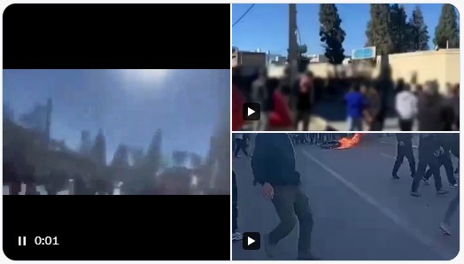 Quatrième jour du soulèvement national en Iran : poursuite des grèves et des affrontements dans plusieurs villes