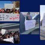 Protestations de divers secteurs en Iran