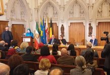 Maryam Radjavi rend hommage à la paix dans la ville martyre d’Ypres, en Belgique