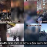 Manifestations nocturnes dans plusieurs villes d’Iran et affrontements avec les forces répressives