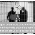 La campagne des mardis contre les exécutions en Iran : 106e semaine de grève de la faim sur fond de détentions massives et d’exécutions en Iran