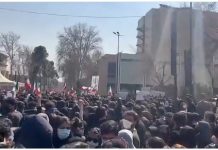 Manifestations étudiantes à grande échelle pour la deuxième journée consécutive dans les universités d’Iran