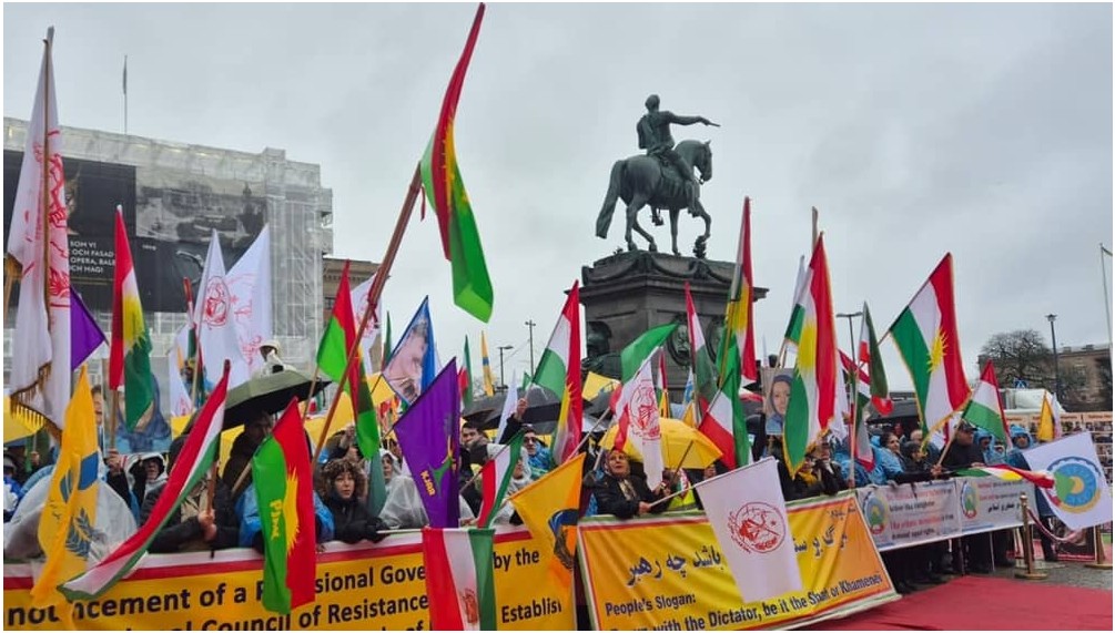 Des rassemblements de l'opposition iranienne à Hambourg et Stockholm en soutien au gouvernement provisoire du CNRI