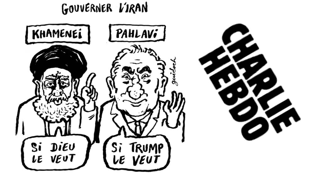 Charlie Hebdo : Reza Pahlavi est un outil numérique au service des mollahs en Iran
