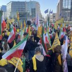 Des partisans de l’opposition iranienne manifestent massivement à Bruxelles et appellent l’UE à reconnaître le gouvernement provisoire du CNRI
