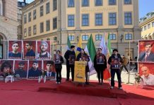 Manifestations coordonnées contre les exécutions et en soutien au peuple iranien contre la dictature