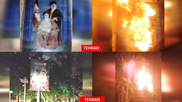 Iran : 20 opérations audacieuses des unités de résistance de l'OMPI à Téhéran et dans 11 autres villes