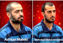 Iran: Exécution de deux courageux manifestants, Mehrdad Mohammadinia et Ashkan Maleki, qualifiés de chefs de file du soulèvement de janvier