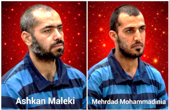 Iran: Exécution de deux courageux manifestants, Mehrdad Mohammadinia et Ashkan Maleki, qualifiés de chefs de file du soulèvement de janvier