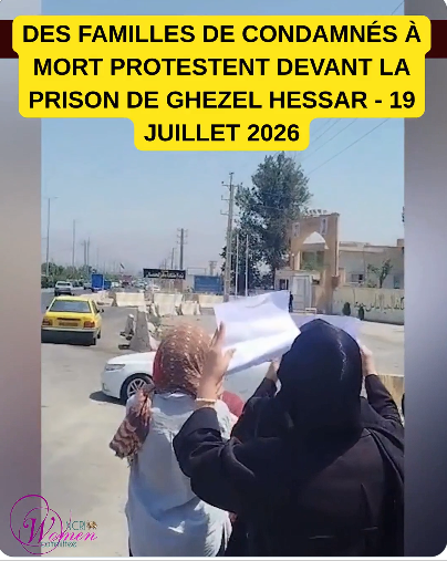 Iran : 10e jour de la grève de la faim et du sit-in de1500 condamnés à mort à Ghezel-Hessar