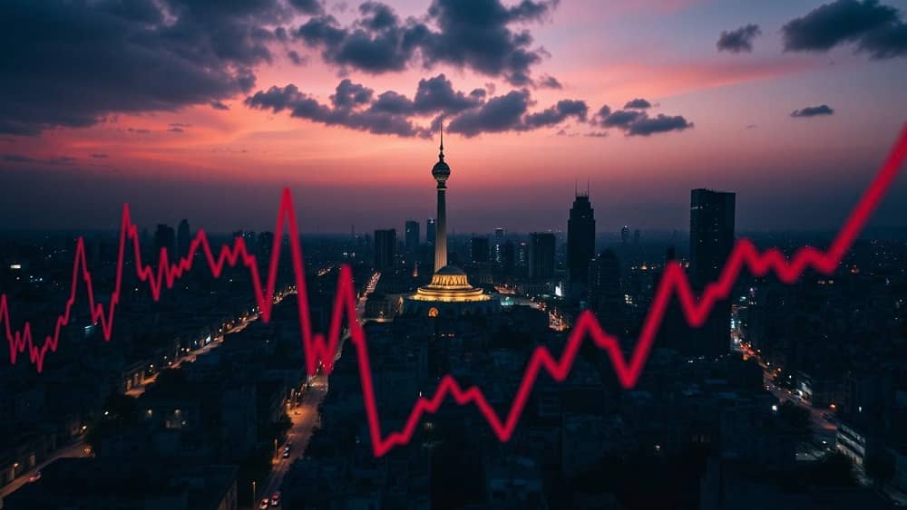 Hémorragie économique en Iran : effondrement de la croissance, fuite des capitaux et montée des manifestations de rue