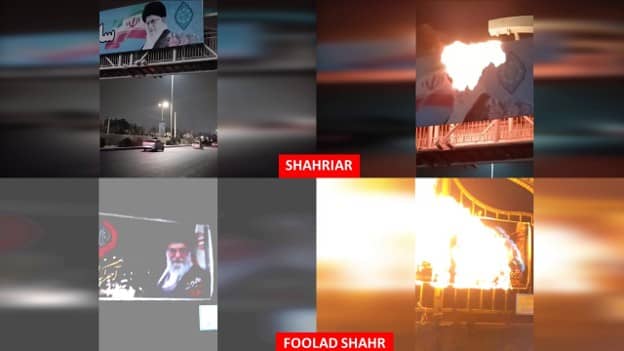 Iran : 30 opérations contre la répression à Téhéran et dans 22 autres villes
