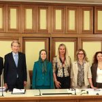 La Commission des droits de l’homme du Sénat italien reçoit Maryam Radjavi lors d’une audition officielle consacrée à la crise des exécutions en Iran