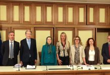 La Commission des droits de l’homme du Sénat italien reçoit Maryam Radjavi lors d’une audition officielle consacrée à la crise des exécutions en Iran