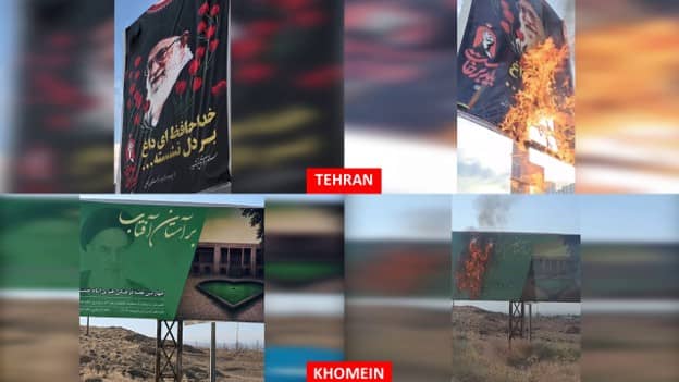 Iran : 60 opérations de résistance menées contre les organes de répression à Téhéran et dans 30 autres villes