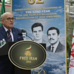 Le maire Giuliani appelle à soutenir le changement démocratique en Iran lors d’un rassemblement devant l’ONU