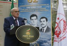 Le maire Giuliani appelle à soutenir le changement démocratique en Iran lors d’un rassemblement devant l’ONU