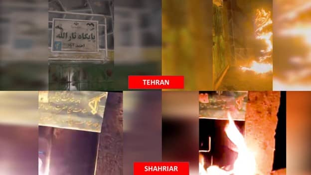 Iran : 20 opérations menées à Téhéran et dans 12 autres villes contre des centres du Corps pasdarans et du Bassidj