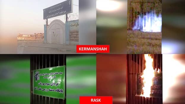 Iran : 20 opérations menées à Téhéran et dans 12 autres villes contre des centres du Corps pasdarans et du Bassidj